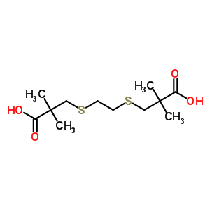55565-69-0  3,3'-(ethane-1,2-diyldisulfanediyl)bis(2,2-dimethylpropanoic acid)