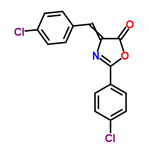 56617-87-9  4-(4-chlorobenzylidene)-2-(4-chlorophenyl)-1,3-oxazol-5(4H)-one