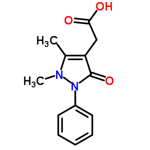 5678-07-9  (1,5-dimethyl-3-oxo-2-phenyl-2,3-dihydro-1H-pyrazol-4-yl)acetic acid