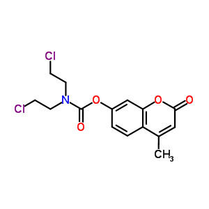 57167-85-8  4-methyl-2-oxo-2H-chromen-7-yl bis(2-chloroethyl)carbamate 57167-85-8  4-methyl-2-oxo-2H-chromen-7-yl bis(2-chloroethyl)carbamate