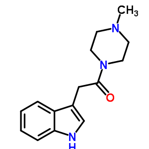 58106-90-4  2-(1H-indol-3-yl)-1-(4-methylpiperazin-1-yl)ethanone