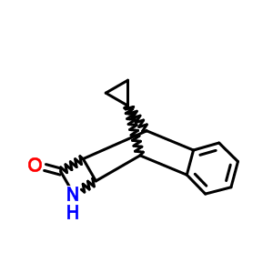 59433-92-0  2a,3,8,8a-tetrahydrospiro[1-aza-3,8-methanonaphtho[2,3-b]azete-9,1'-cyclopropan]-2(1H)-one