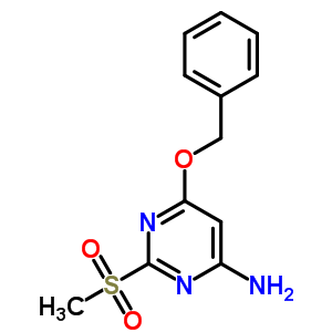 60722-77-2  6-(benzyloxy)-2-(methylsulfonyl)pyrimidin-4-amine