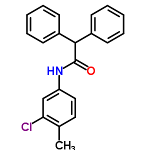 70298-74-7  N-(3-chloro-4-methylphenyl)-2,2-diphenylacetamide