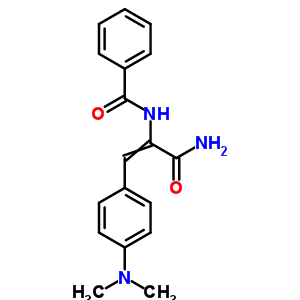 70985-06-7  N-{3-amino-1-[4-(dimethylamino)phenyl]-3-oxoprop-1-en-2-yl}benzamide