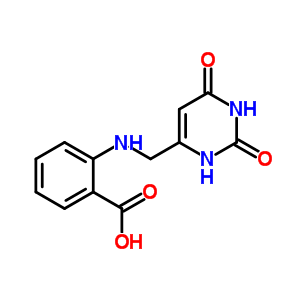 73541-51-2  2-{[(2,6-dioxo-1,2,3,6-tetrahydropyrimidin-4-yl)methyl]amino}benzoic acid