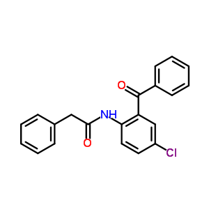 76303-78-1  N-(2-benzoyl-4-chlorophenyl)-2-phenylacetamide