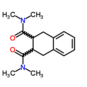 78239-37-9  N,N,N',N'-tetramethyl-1,2,3,4-tetrahydronaphthalene-2,3-dicarboxamide