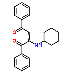 802-43-7  2-(cyclohexylamino)-1,4-diphenylbut-2-ene-1,4-dione