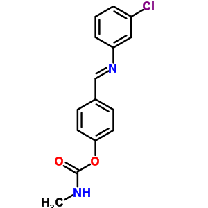 10435-28-6  4-{(E)-[(3-chlorophenyl)imino]methyl}phenyl methylcarbamate