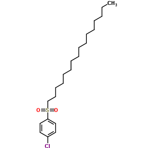 1806-71-9  1-chloro-4-(hexadecylsulfonyl)benzene