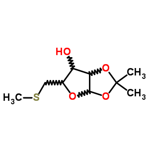 18685-26-2  5-S-methyl-1,2-O-(1-methylethylidene)-5-thiopentofuranose