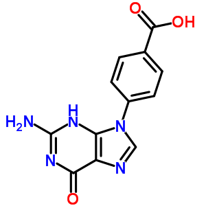 19188-42-2  4-(2-amino-6-oxo-3,6-dihydro-9H-purin-9-yl)benzoic acid