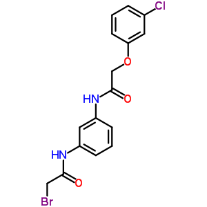 20209-50-1  2-bromo-N-(3-{[(3-chlorophenoxy)acetyl]amino}phenyl)acetamide