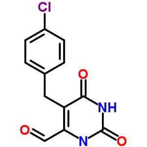 21328-03-0  5-(4-chlorobenzyl)-2,6-dioxo-1,2,3,6-tetrahydropyrimidine-4-carbaldehyde