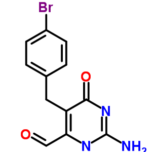 31349-93-6  2-amino-5-(4-bromobenzyl)-6-oxo-3,6-dihydropyrimidine-4-carbaldehyde