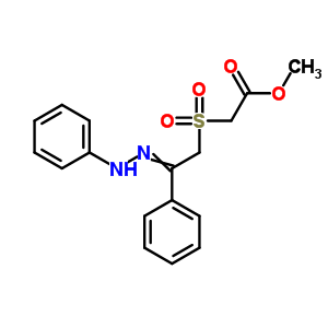 36616-02-1  methyl {[2-phenyl-2-(2-phenylhydrazinylidene)ethyl]sulfonyl}acetate