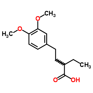 3984-02-9  4-(3,4-dimethoxyphenyl)-2-ethylbutanoic acid