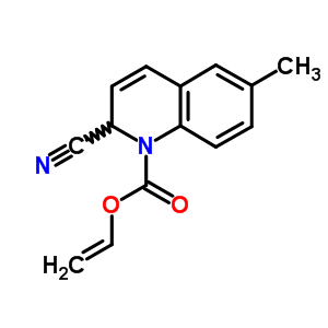40448-81-5  ethenyl 2-cyano-6-methylquinoline-1(2H)-carboxylate