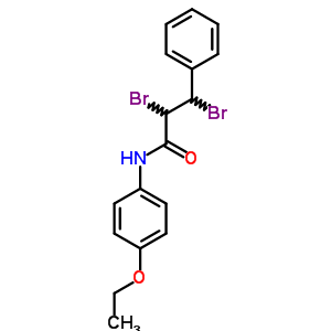 4068-52-4  2,3-dibromo-N-(4-ethoxyphenyl)-3-phenylpropanamide