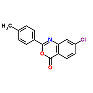40728-69-6  7-chloro-2-(4-methylphenyl)-4H-3,1-benzoxazin-4-one