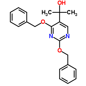 41244-54-6  2-[2,4-bis(benzyloxy)pyrimidin-5-yl]propan-2-ol