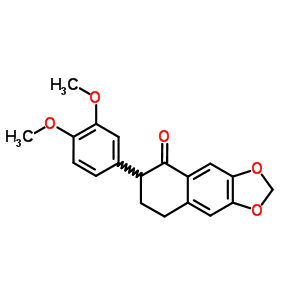 41303-46-2  6-(3,4-dimethoxyphenyl)-7,8-dihydronaphtho[2,3-d][1,3]dioxol-5(6H)-one