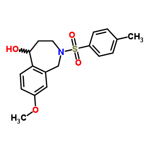 41790-03-8  8-methoxy-2-[(4-methylphenyl)sulfonyl]-2,3,4,5-tetrahydro-1H-2-benzazepin-5-ol