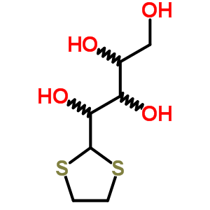43179-54-0  1-(1,3-dithiolan-2-yl)butane-1,2,3,4-tetrol (non-preferred name)