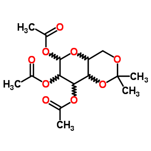 50605-20-4  1,2,3-tri-O-acetyl-4,6-O-(1-methylethylidene)hexopyranose