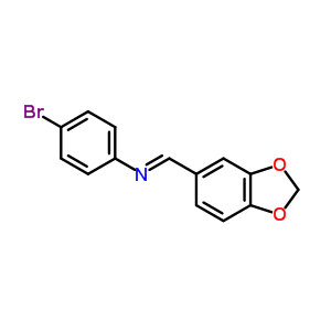 51209-70-2  N-[(E)-1,3-benzodioxol-5-ylmethylidene]-4-bromoaniline