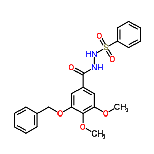51425-83-3  3-(benzyloxy)-4,5-dimethoxy-N'-(phenylsulfonyl)benzohydrazide