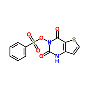 53229-50-8  3-[(phenylsulfonyl)oxy]thieno[3,2-d]pyrimidine-2,4(1H,3H)-dione