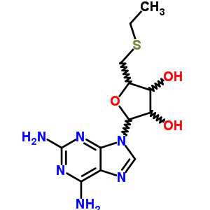 53458-25-6  9-(5-S-ethyl-5-thiopentofuranosyl)-9H-purine-2,6-diamine