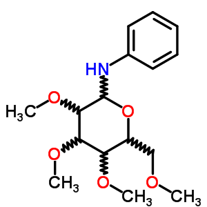 54083-21-5  2,3,4,6-tetra-O-methyl-N-phenylhexopyranosylamine