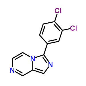 55316-39-7  3-(3,4-dichlorophenyl)imidazo[1,5-a]pyrazine