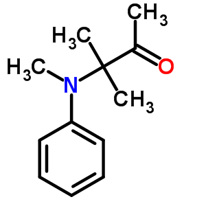 56957-50-7  3-methyl-3-[methyl(phenyl)amino]butan-2-one