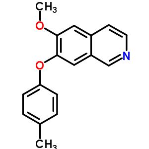 57422-03-4  6-methoxy-7-(4-methylphenoxy)isoquinoline