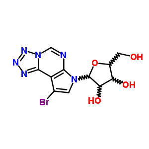 58048-35-4  9-bromo-7-pentofuranosyl-7H-pyrrolo[3,2-e]tetrazolo[1,5-c]pyrimidine