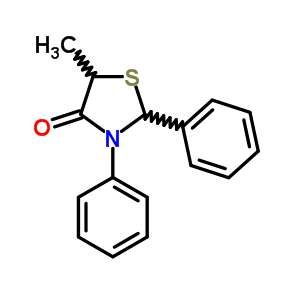 63444-73-5  5-methyl-2,3-diphenyl-1,3-thiazolidin-4-one