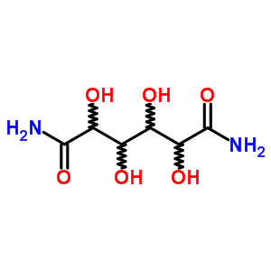 6614-50-2  2,3,4,5-tetrahydroxyhexanediamide (non-preferred name)