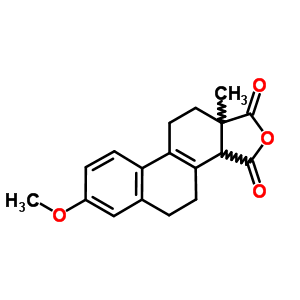 67390-38-9  7-methoxy-11a-methyl-3a,4,5,10,11,11a-hexahydrophenanthro[1,2-c]furan-1,3-dione