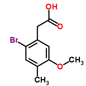 75097-32-4  (2-bromo-5-methoxy-4-methylphenyl)acetic acid