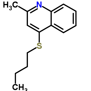 80781-15-3  4-(butylsulfanyl)-2-methylquinoline