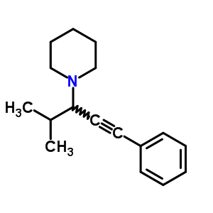 93477-21-5  1-(4-methyl-1-phenylpent-1-yn-3-yl)piperidine