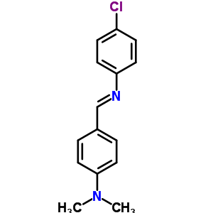 15486-62-1  4-{(E)-[(4-chlorophenyl)imino]methyl}-N,N-dimethylaniline