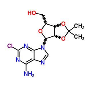 24639-06-3  2-chloro-9-[2,3-O-(1-methylethylidene)pentofuranosyl]-9H-purin-6-amine