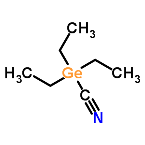 24692-20-4  triethylgermanecarbonitrile