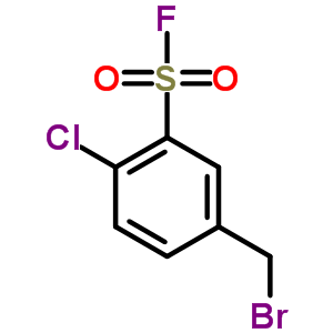 25300-32-7  5-(bromomethyl)-2-chlorobenzenesulfonyl fluoride