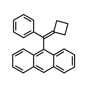 27069-99-4  9-[cyclobutylidene(phenyl)methyl]anthracene